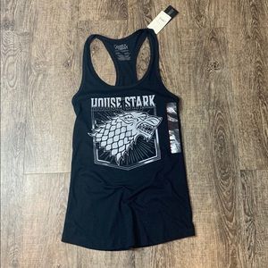 NWT GAME OF THRONES Graphic Tank HOUSE STARK